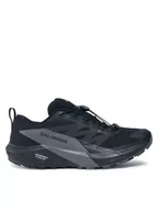 Buty sportowe męskie - Salomon Buty Sense Ride 5 GORE-TEX L47147200 Czarny - miniaturka - grafika 1