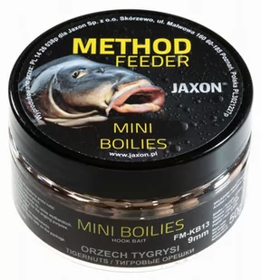 Kulki Mini Jaxon Method Feeder 9mm Orzech Tygrysi 50kg - Zanęty - miniaturka - grafika 1
