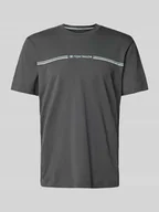 Koszulki męskie - T-shirt o kroju regular fit z czystej bawełny z nadrukiem - miniaturka - grafika 1