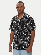 Koszule męskie - DC Koszula ADYWT03115 Czarny Regular Fit - miniaturka - grafika 1