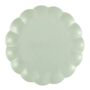 Fernity Talerz obiadowy Iris 25,5cm zielony jasny - Talerze - miniaturka - grafika 1