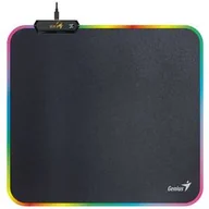 Podkładki pod mysz - Podkładka pod mysz Genius GX-Pad 260S RGB, 26 x 24 cm (31250018400) Czarna - miniaturka - grafika 1