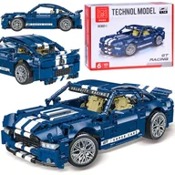 Samoloty i helikoptery - Klocki techniczne 1428-elementów auto wyścigowe GT RACING ZA5308 - miniaturka - grafika 1