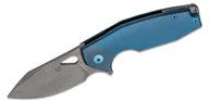 Noże - Nóż składany FOX Knives Yaru Flipper, Niebieski FX-527 TI - miniaturka - grafika 1