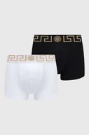 Majtki męskie - Versace bokserki 2-pack męskie kolor biały AU10181 1A10011 - miniaturka - grafika 1