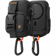 Etui i futerały do telefonów - SPIGEN SNAP ZIP MAGSAFE POUCH BLACK - miniaturka - grafika 1