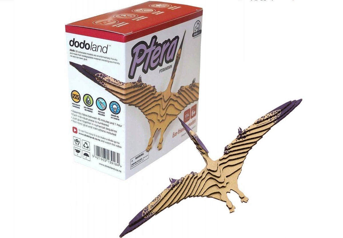 DODOLAND MODEL 3D DINOZAUR DO ZŁOŻENIA - ROZWÓJ DZIECKA 6 + LAT