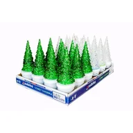 Lampiony i znicze - Wkład do znicza Comet Choinka 17,1 cm mix - miniaturka - grafika 1