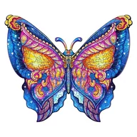 Puzzle - Puzzle Drewniane Gwiezdny Motyl L - miniaturka - grafika 1