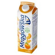 Kefiry, jogurty, maślanki - Mlekpol - Maślanka Mrągowska brzoskwiniowa. - miniaturka - grafika 1