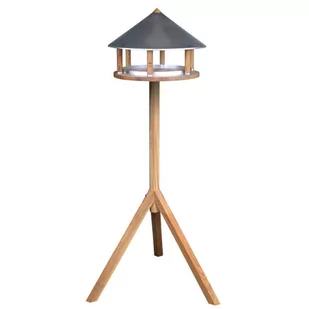 Esschert Design Karmnik dla ptaków, trójkątny, cynkowy daszek, FB431 Esschert Design - Karmniki dla ptaków - miniaturka - grafika 1