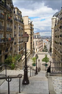 Galeria Plakatu, Plakat, Paryż. Paris Montmartre, 60x80 cm - Plakaty - miniaturka - grafika 1