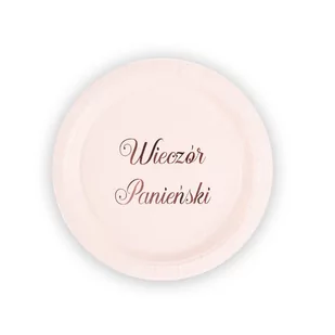 L&H Talerz papierowy  175 Wieczór Panieński OP6SZT 1510999 l&h 14221-uniw - Wieczór panieński i kawalerski - miniaturka - grafika 1