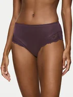 Majtki damskie - Triumph Figi klasyczne z wysokim stanem Ladyform Soft Maxi 10210671 Fioletowy - miniaturka - grafika 1