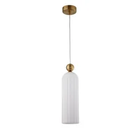 Lampy sufitowe - Lampa wisząca Piega 1 biała LP-939/1P white - Light Prestige - miniaturka - grafika 1