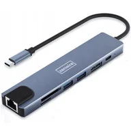 Huby USB - Hub ZENWIRE BYL-2311 8w1 USB Typu C 3.2 Gen. 1, Pasywny BYL-2311 - miniaturka - grafika 1