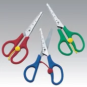 Nożyczki - Herlitz Nożyczki średnie z zabezpieczeniem - miniaturka - grafika 1