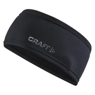Czapki męskie - Opaska CRAFT CORE ESSENCE THERMAL HEADBAND BLACK 1909933-999000 – Czarny - miniaturka - grafika 1
