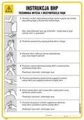 Instrukcje stanowiskowe BHP - IAA22 INSTRUKCJA BHP TECHNIKI MYCIA I DEZYNFEKCJI RĄK, FN - FOLIA SAMOPRZYLEPNA; (245X350MM) - miniaturka - grafika 1