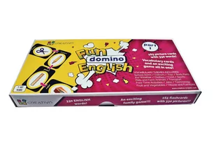 CREATIVO Fun English Domino part I - Gry karciane - miniaturka - grafika 1
