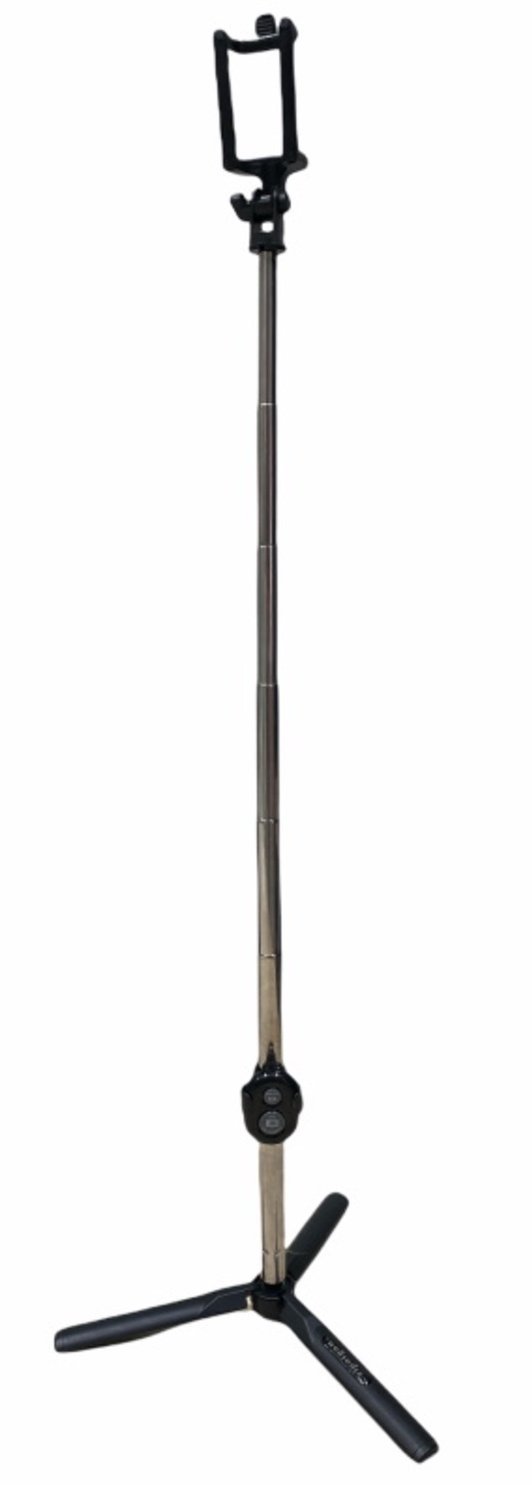 Selfie stick CP CPK060T 2in1 bezprzewodowy selfie stick wideo WEB statyw do rozmów z trzema nogami przycisk migawki rozszerzany do 60cm