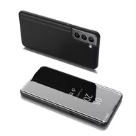 Etui i futerały do telefonów - Clear View Case futerał etui z klapką Samsung Galaxy S22+ (S22 Plus) czarny - miniaturka - grafika 1