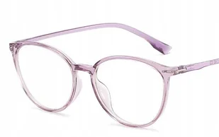 Okulary korekcyjne minusy kocie fiolet -0.5 - Okulary korekcyjne, oprawki, szkła - miniaturka - grafika 1