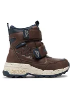 Buty dla chłopców - Kappa Śniegowce 260976K Brązowy - miniaturka - grafika 1