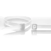 Inne mocowania - WKK 110299971 opaska kablowa Zwalniana opaska kablowa Plastik Naturalny 100 szt. - miniaturka - grafika 1