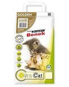Żwirek dla kotów - BENEK Super Corn Cat - żwirek kukurydziany golden 25 l - miniaturka - grafika 1