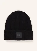 Czapki damskie - Calvin Klein Czapka schwarz - miniaturka - grafika 1
