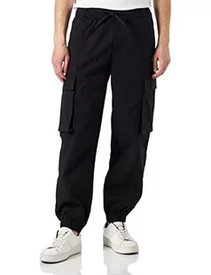 Champion Męskie spodnie treningowe Rochester 1919 Rochester Pant Woven Ribstop Cargo, czarne, XS, czarny, XS - Spodenki męskie - miniaturka - grafika 1