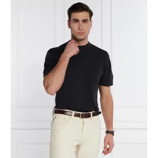 BOSS ORANGE Sweter Kruccio | Regular Fit | z dodatkiem lnu - Swetry męskie - miniaturka - grafika 1