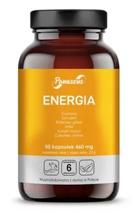 YANGO Panaseus Energia 50 k 460 mg YA8090 - Suplementy naturalne - miniaturka - grafika 1