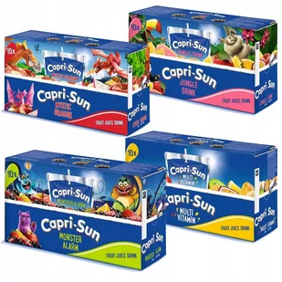 Capri-Sun Napój owocowy Mix 4 smaków 200 ml x 40 sztuk - Soki i napoje niegazowane - miniaturka - grafika 1