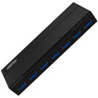 Adaptery i przejściówki - Unitek Y-3184 hub 7x USB 3.0 z zasilaczem i BC 1.2 Y-3184 - miniaturka - grafika 1