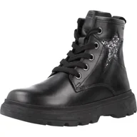 Botki damskie - Geox Boy's B KIDDARTAH Girl A Botki, czarne, 10 UK dziecko, Czarny, 10 UK Child - miniaturka - grafika 1