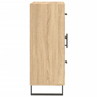 Szafka, dąb sonoma, 69,5x34x90 cm, materiał drewnopochodny Lumarko! - Szafki do salonu Szafka, dąb sonoma, 69,5x34x90 cm, materiał drewnopochodny Lumarko! - Szafki do salonu - miniaturka - grafika 8