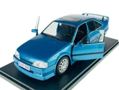 Samochody i pojazdy dla dzieci - WHITEBOX 1991 OPEL OMEGA EVOLUTION 500 NIEBIESKI 1:24 - miniaturka - grafika 1