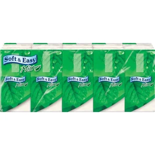 Soft&Easy Delitissue CHUSTECZKI 10X10 MIĘTA - Chusteczki higieniczne - miniaturka - grafika 2