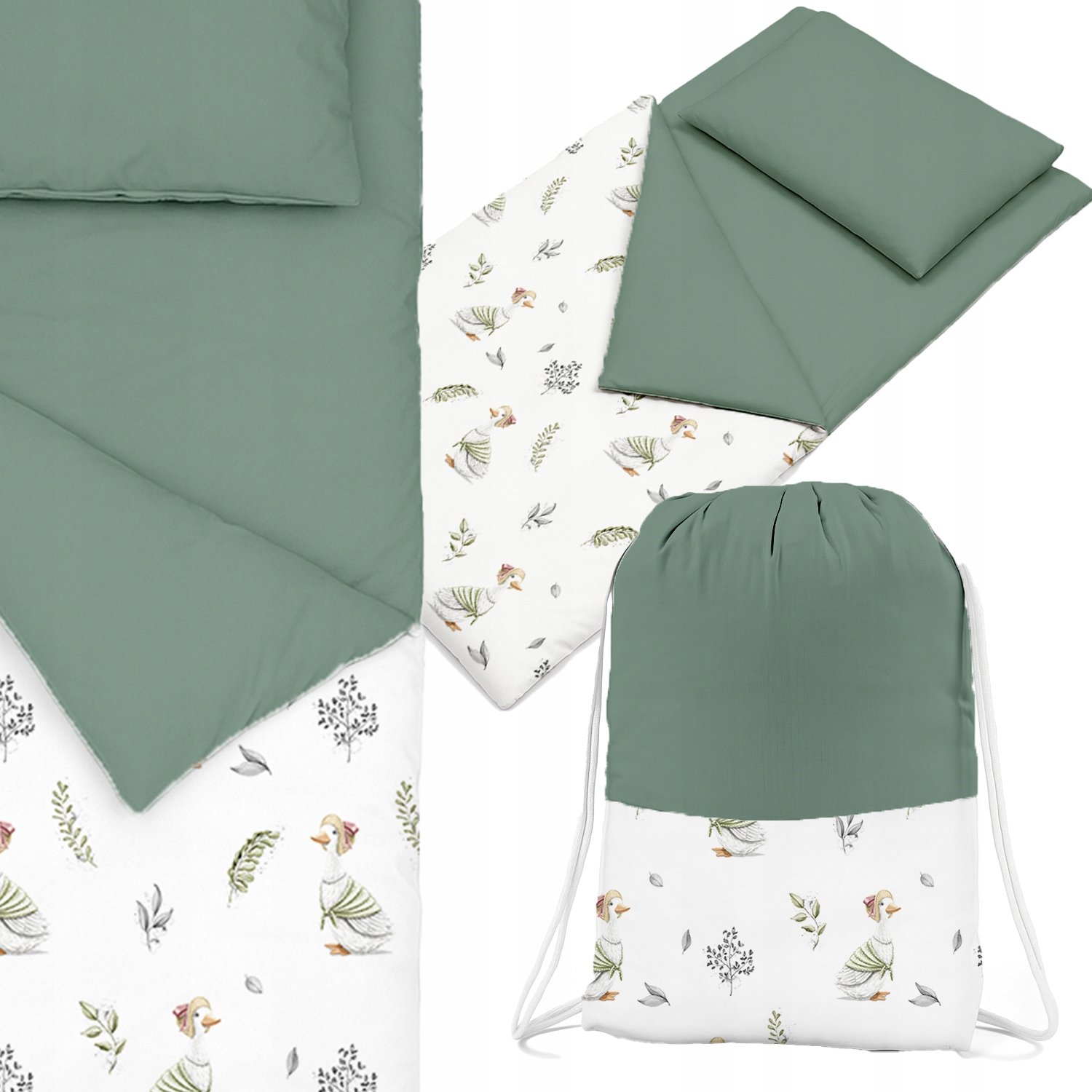 Pościel Przedszkolaka 145x75 cm, 3 Elementy, Produkt Polski