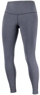 Salomon Legginsy Essential Tights W Black / Heather C14930 - Spodnie sportowe damskie - miniaturka - grafika 1