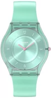 Zegarki damskie - Zegarek Swatch SS08L100 PASTELICIOUS TEAL - miniaturka - grafika 1