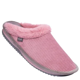 Puszyste wygodne kapcie Scholl Brienne : Kolor - Dusty pink, Rozmiar_SCHOLL - 36 - Akcesoria do rehabilitacji - miniaturka - grafika 1