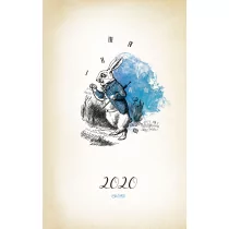 Zielona Sowa Kalendarz 2020 Alicja w Krainie Czarów Lewisa Carrolla Praca Zbiorowa - Kalendarze - miniaturka - grafika 1