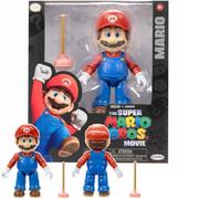 Figurki dla dzieci - Super Mario Movie Mario Figurka 13 Cm Jakks - miniaturka - grafika 1