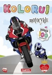 Kolekcja Koloruj - Motocykle - Książki edukacyjne - miniaturka - grafika 3