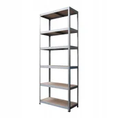 Szafy i regały magazynowe - Metalkas Regał Metalowy Top 225*90*40CM, Ocynk - miniaturka - grafika 1