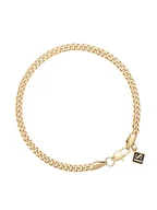 Bransolety męskie - ICED STUFF Bransoletka Miami Cuban Link Złoty - miniaturka - grafika 1