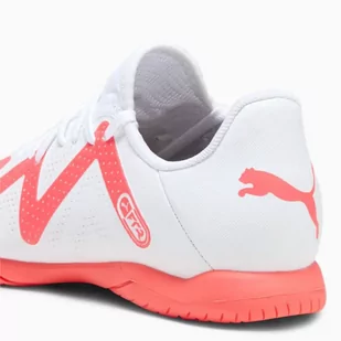 Buty piłkarskie Puma Future Play IT Jr 107393 (kolor Biały, rozmiar 28) - Piłka nożna - miniaturka - grafika 4